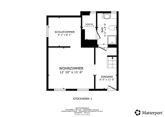 Grundriss Erdgeschoss Doppelhaushälfte