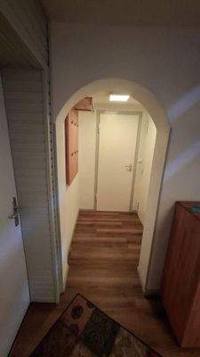 Flur  Eingang zum Heizungsraum