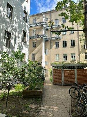 Der neu gestaltete Innenhofhof 