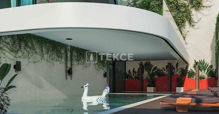 Apartments with Spacious Gardens Near the Sea in Çeşme