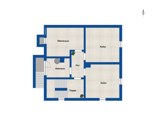 Grundriss Kellergeschoss