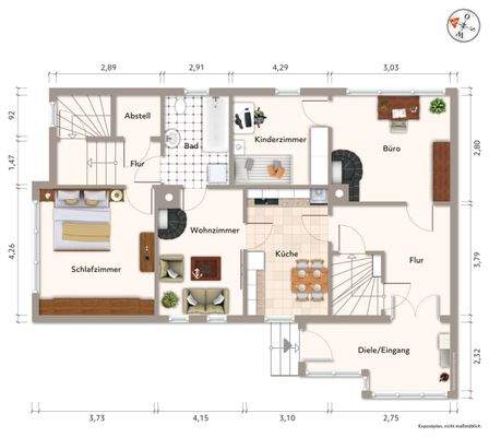 Grundriss Erdgeschoss