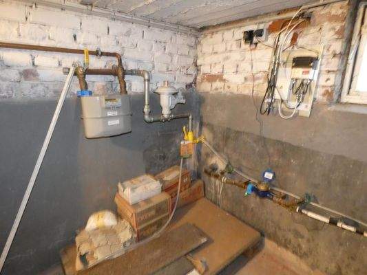 Gas- u. Wasseranschluss