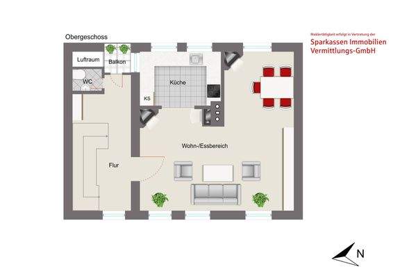 Grundriss Obergeschoss