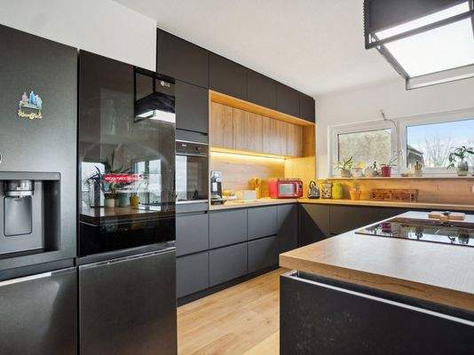 Maßgefertigte Wohnküche