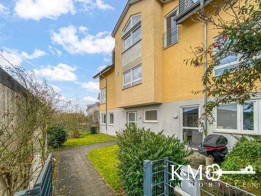 Zugang Wohnung im Untergeschoss