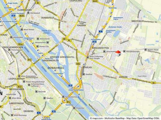 Geolyzer Kartenausschnitt