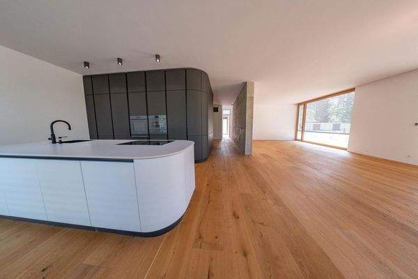 Küche und Wohnbereich