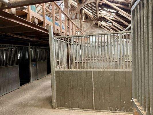 Gute Luftzirkulation durch freigelegte Dachbalken 