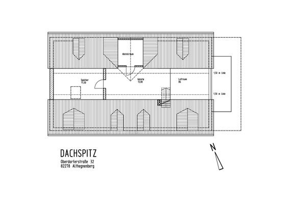 Grundriss Dachspitz