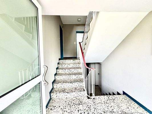 Gepflegtes Treppenhaus