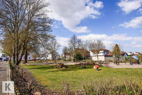 Beliebter Park als Nachbar