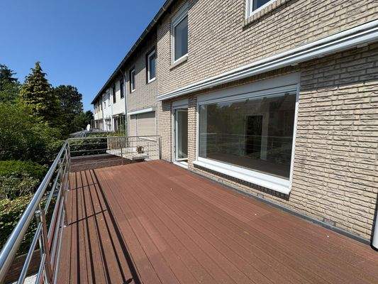 Terrasse am Wohnzimmer