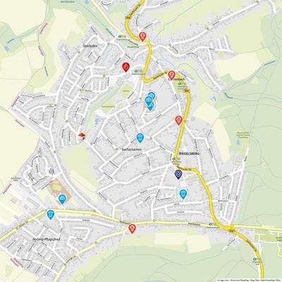 Geolyzer Kartenausschnitt