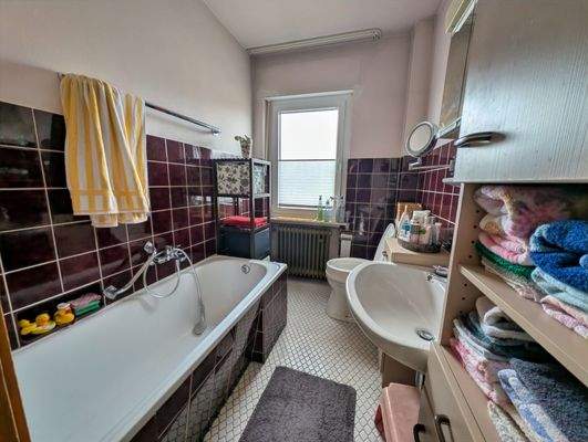 Badezimmer im Obergeschoss