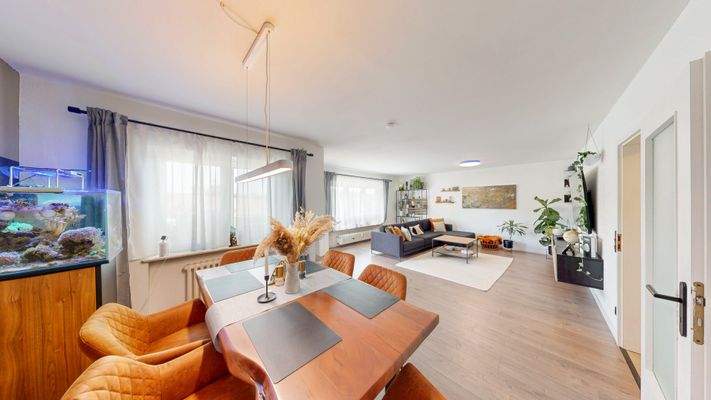 Wohnzimmer EG Perspektivenwechsel