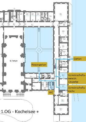 Lageplan Gemeinschaftsbereich