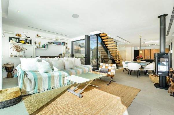 Living area in villa in Bendinat 2