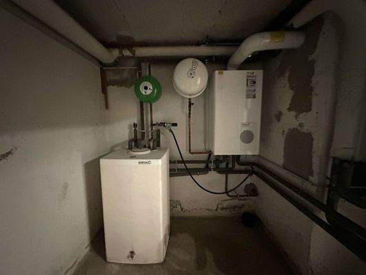 Heizungskeller mit Gasheizung 