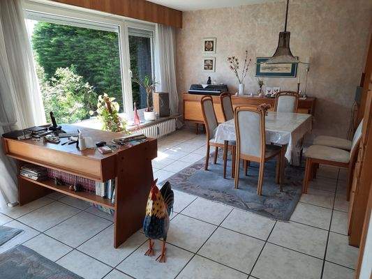 Essbereich der Erdgeschosswohnung 2022