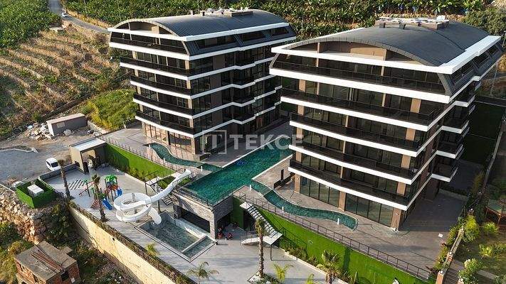 New Real Estate in a Rich Featured Complex in Alanya