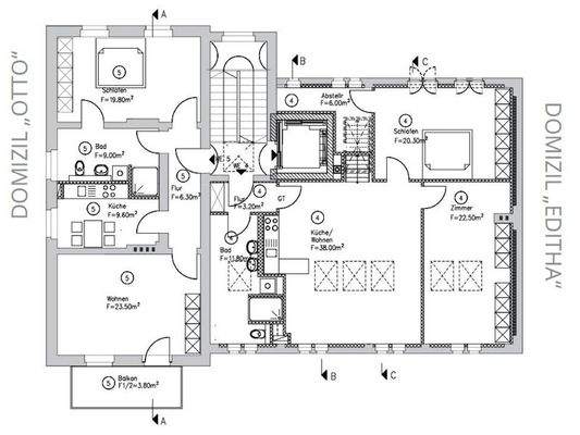 Domizil Otto, Domizil Editha