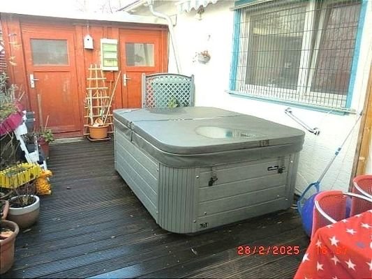 Whirlpool und Sauna
