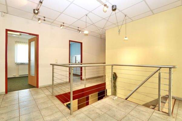 Der Flur im Obergeschoss