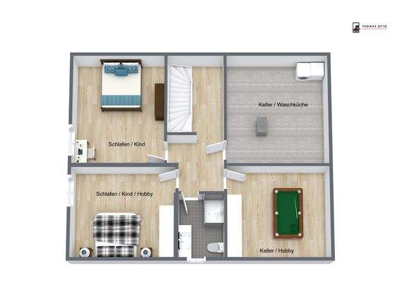 11101 - 3D - Untergeschoss