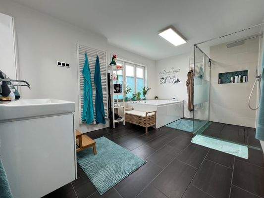 Badezimmer EG - Eigentümerhaus