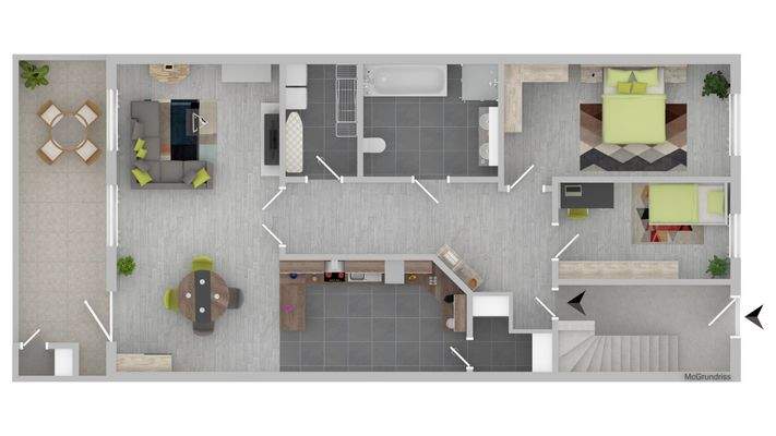 Grundriss Erdgeschoss