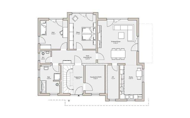 Grundriss Erdgeschoss