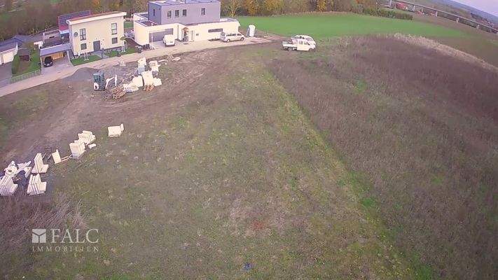 Grundstück von oben 