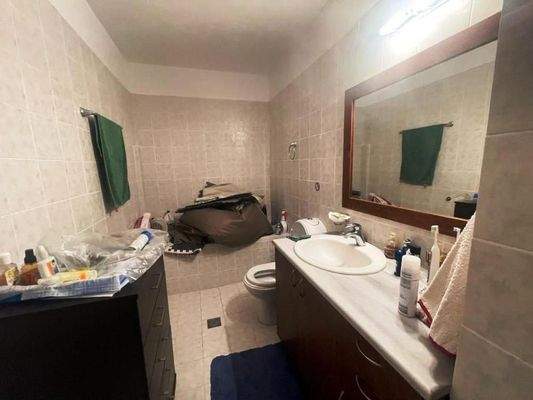 Südostkreta, Stavrochori: Schönes Steinhaus mit Berg- und Meerblick zu verkaufen