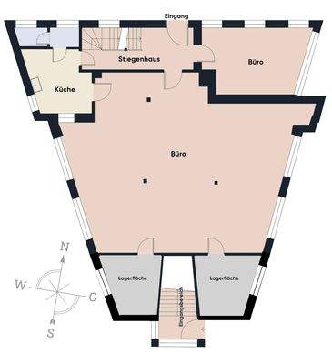 Grundriss ohne Maßstab / Erdgeschoss