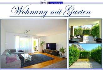 Junge 2,5-Zimmer-Wohnung mit Terrasse und Garten