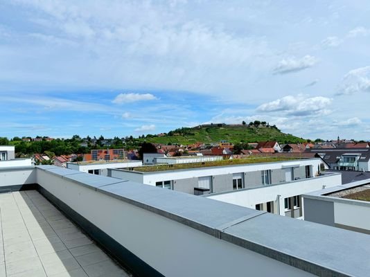 Dachterrasse mit Fernsicht