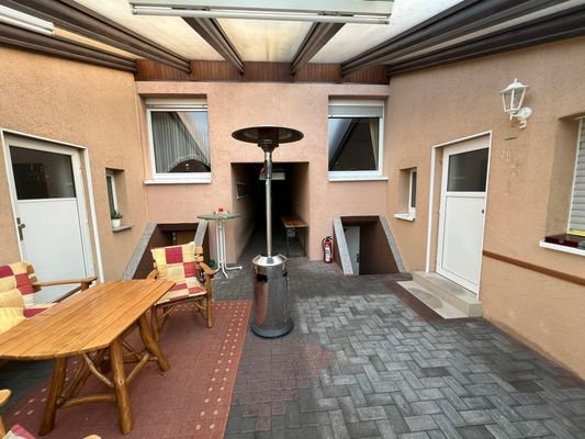 Überdachte Terrasse 