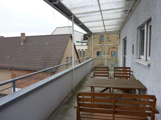Der große Balkon