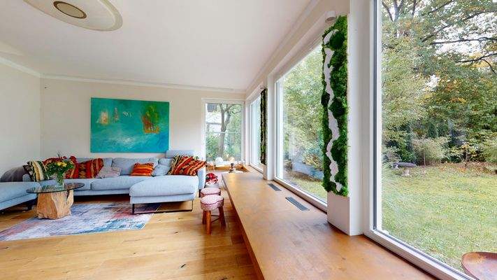 Ausblick Wintergarten