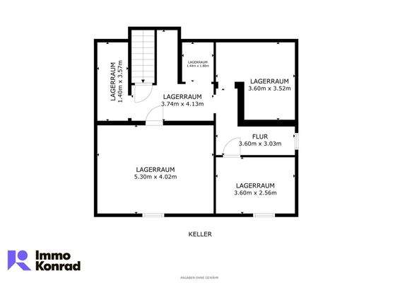 Grundriss-Keller