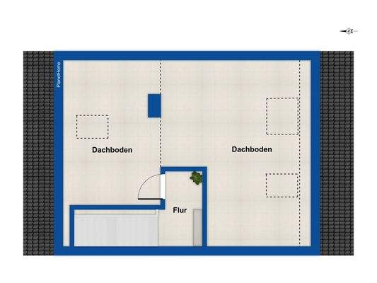 Grundriss Dachgeschoss