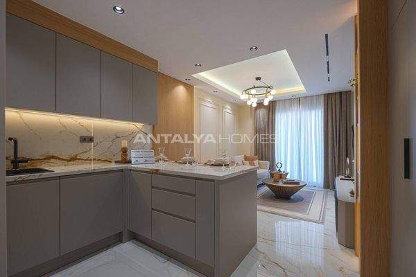 Real Estate in a Complex with Impressive Views in Alanya