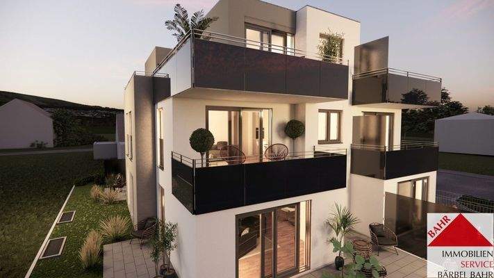 Projektierte Ansicht WE 3