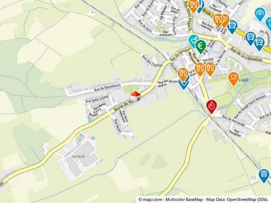 Geolyzer Kartenausschnitt