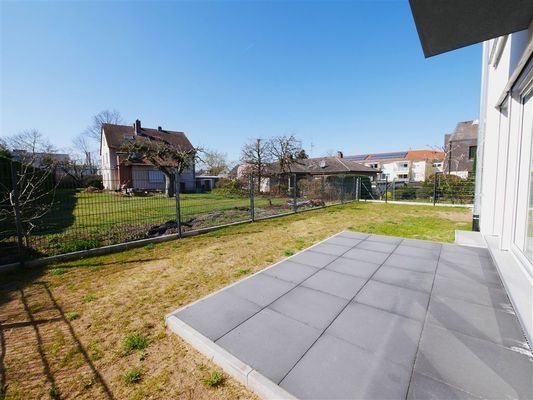 Garten nach Westen Haus 4