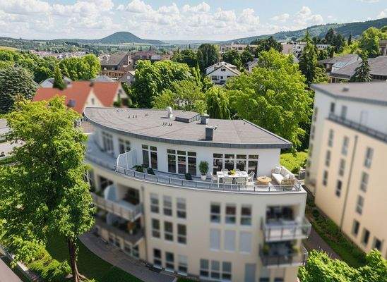 Aufsicht Dachterrasse