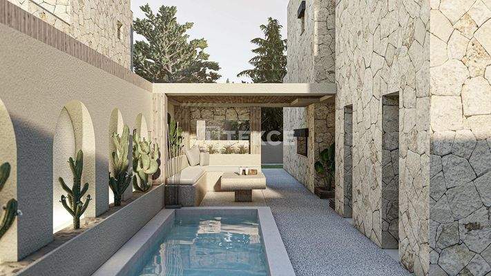 Specially Designed Detached Villas with Pool in Bodrum Turkey