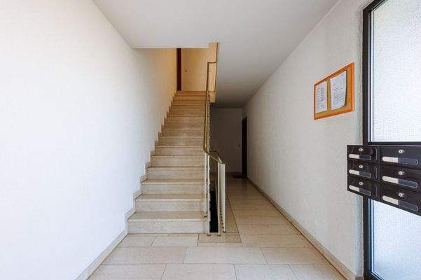 Gepflegtes Treppenhaus