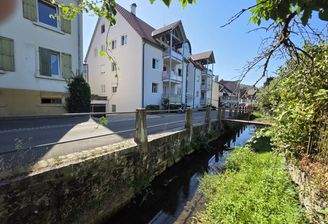 Straßenansicht / Zufahrt TG